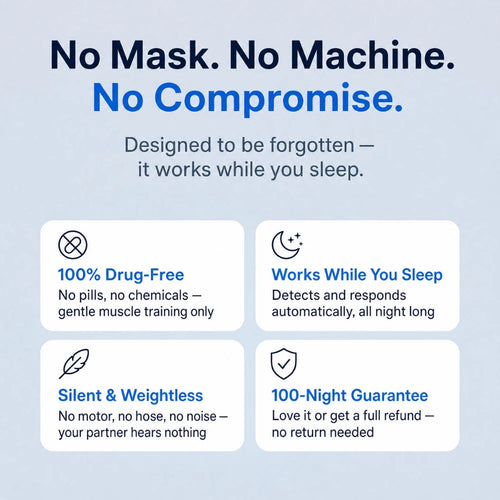 TranquiSleep Pro — Elimina los ronquidos y la apnea del sueño
